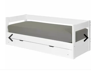 Cama infantil blanca