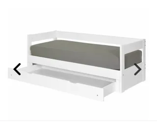 Cama infantil blanca