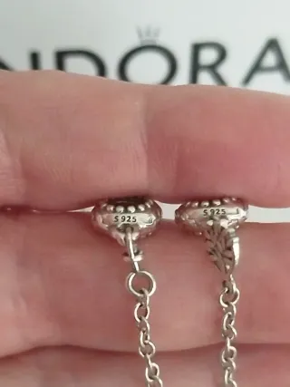 Charm Cadena Seguridad Árbol de Vida Familia Amor