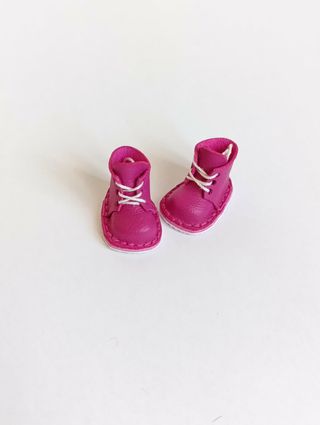 Scarpe Blythe Pullip Qbaby rosa fucsia