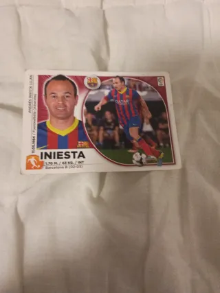 Cromo Messi FC Barcelona Unicef