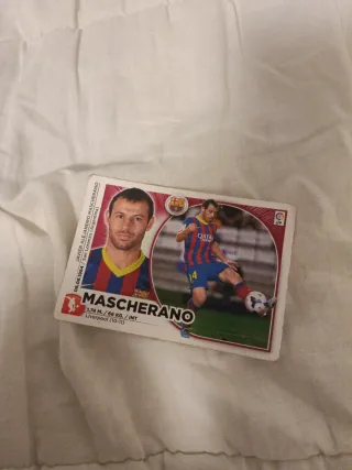 Cromo Messi FC Barcelona Unicef