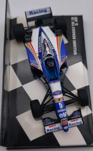 WILLIAMS RENAULT FW 18 D. Hill 1:43 MINICHAMPS