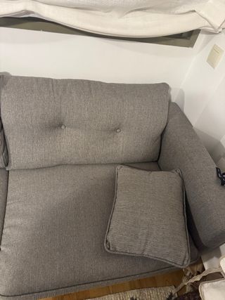 Divano a 2 posti Maison du Monde grigio