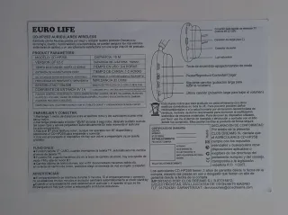 Cascos Bluetooth EURO LIFE Negros