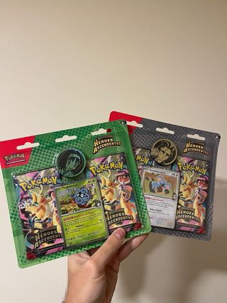 Blister 2 sobres: Héroes Ascendentes - Español