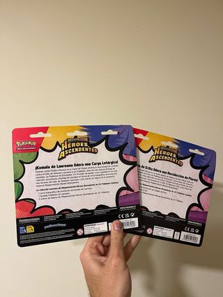 Blister 2 sobres: Héroes Ascendentes - Español