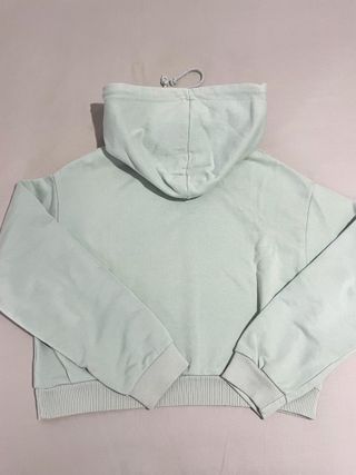 Sweatshirt Curta Gráfica Verde