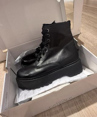 Stivali neri vera pelle nuovi