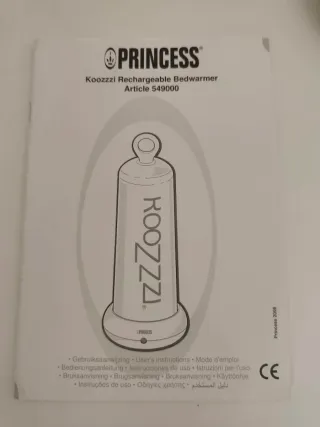Calientacamas recargable Koozzzi de Princess