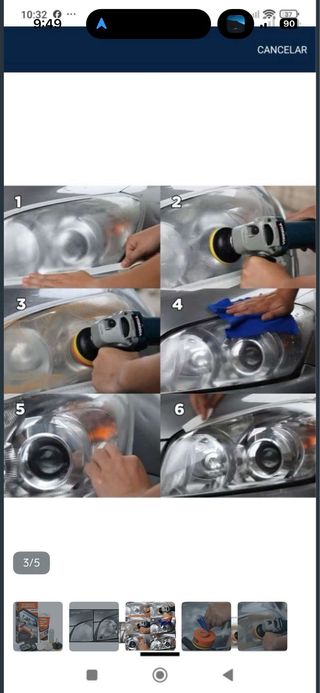 Kit Restauración para Faros