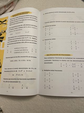 Matemáticas evolución RUBIO 3