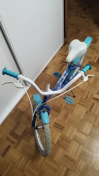 Bicicleta Infantil Azul y Rosa 20"
