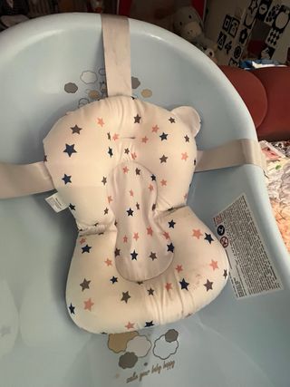 Bañera bebé con flotador recién nacido