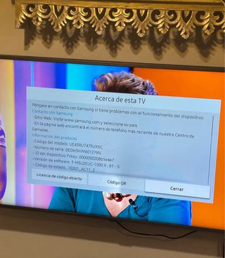 Vendo Samsung TV 43 en muy buen estado televisión.