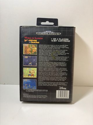 Sega Mega Drive World of Illusion
