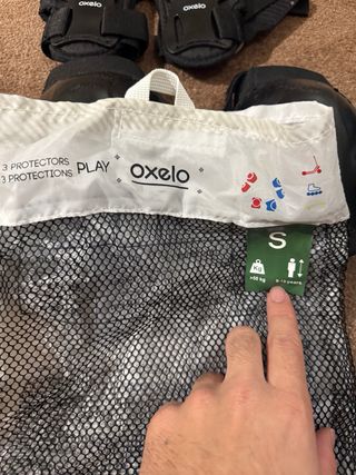 Protecciones Oxelo para patines/scooter/monopatin