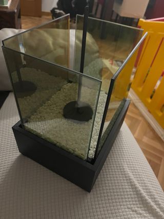 Chimenea de mesa decorativa