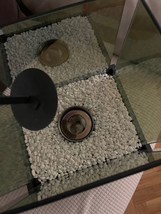 Chimenea de mesa decorativa