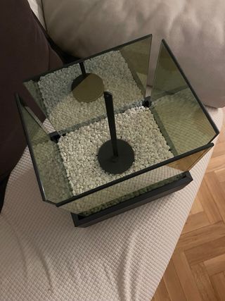 Chimenea de mesa decorativa