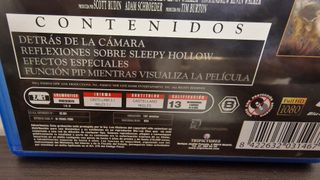 Blu-ray Sleepy Hollow Johnny Depp