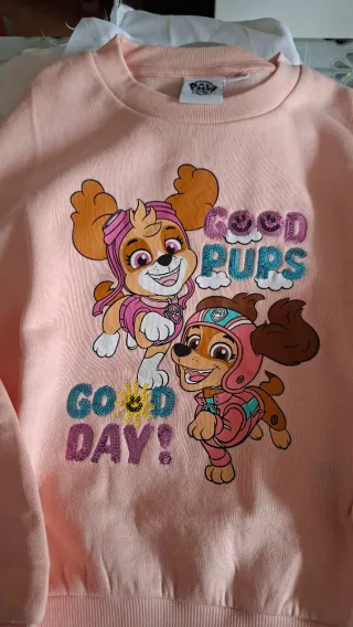 Felpa Paw Patrol bambina 6/7 anni