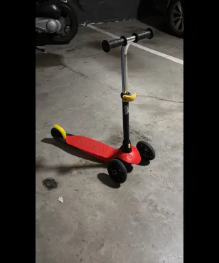 Patinete 3 Ruedas Rojo