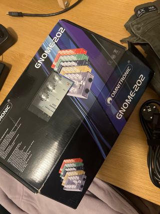 Omnitronic Gnome 202 Mezclador DJ Plata