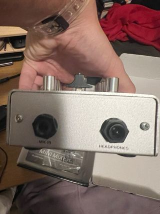 Omnitronic Gnome 202 Mezclador DJ Plata