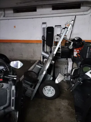 Remolque transversal para coche