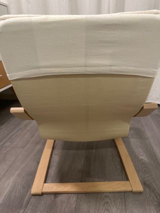 Silla mecedora infantil madera