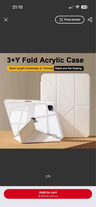 Funda iPad mini 4/5 YZGT Negra