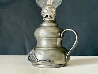 🇫🇷 Quinqué estaño con cristal