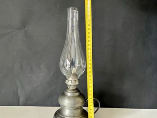 🇫🇷 Quinqué estaño con cristal