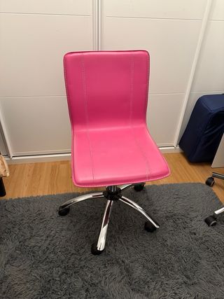 Silla de escritorio infantil rosa