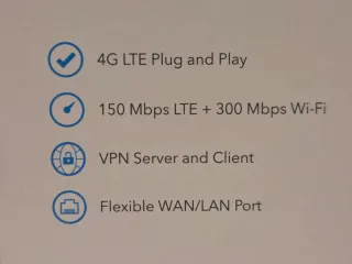 Router 4G Cudy LTE N300