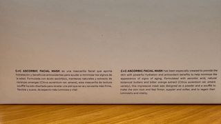 Natura Bissé C+C Mascarilla Facial Profesional