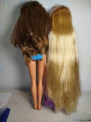 Muñeca y Rapunzel