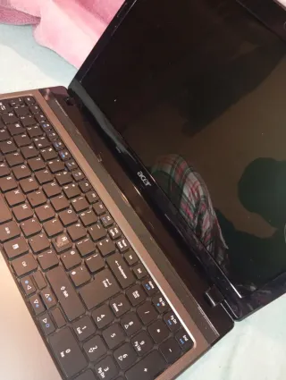 Ordenador portátil Acer negro