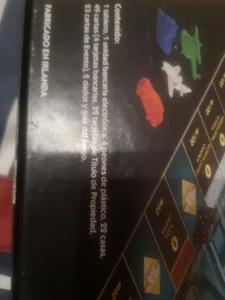 Monopoly Electronic Banking Juego