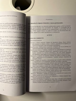 Contabilidad financiera para empresas turísticas