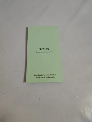 Bolso Tous Azul y Dorado