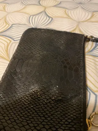 Borsetta Michael Kors nera e argento