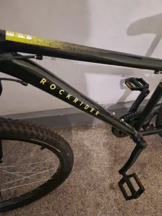 Bicicleta Rockrider Negra