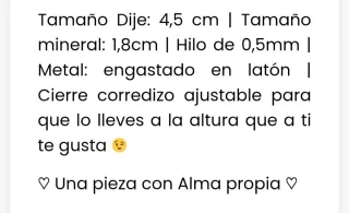 Colgante Macramé Labradorita