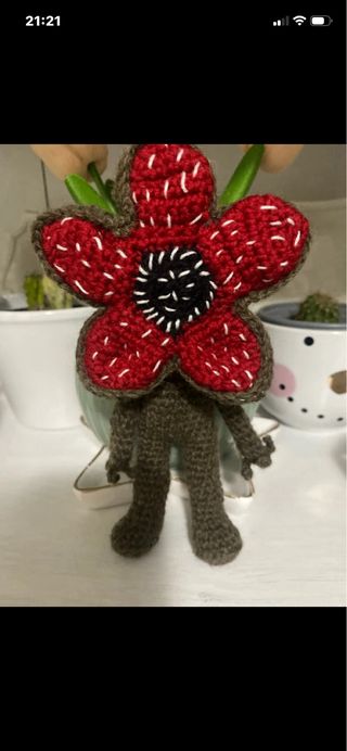 Demogorgone uncinetto fatto a mano