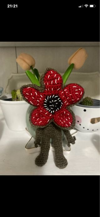 Demogorgone uncinetto fatto a mano