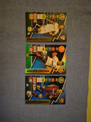 3 Cromos Fútbol Edición Limitada 2020-21