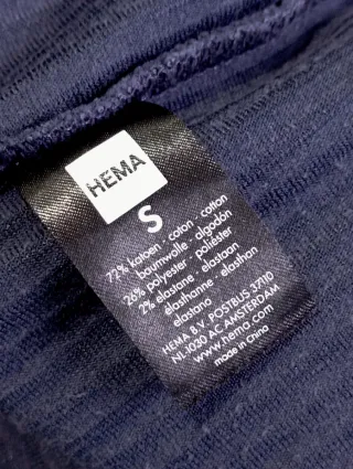 Vestido Hema azul talla S