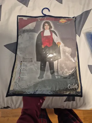 Disfraz de Drácula Caleb Talla 5-6 años